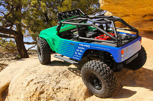 axial 新到 scx10 rtr!jeep wrangler unlimited g6 falken!