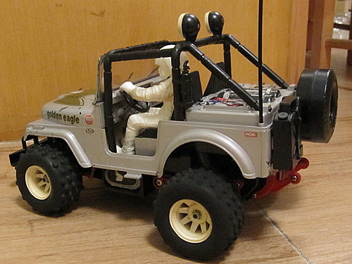 東京マルイMarui 1/10 Jeep CJ-7 Golden Eagle Super Wheelie - 懷舊
