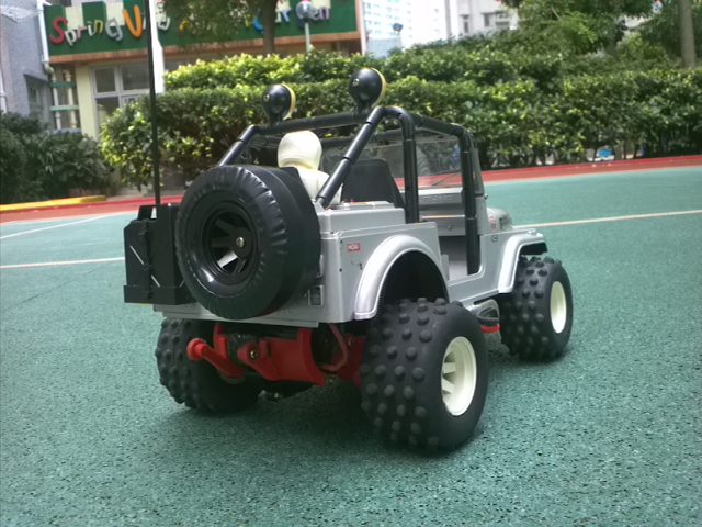 東京マルイMarui 1/10 Jeep CJ-7 Golden Eagle Super Wheelie - 懷舊