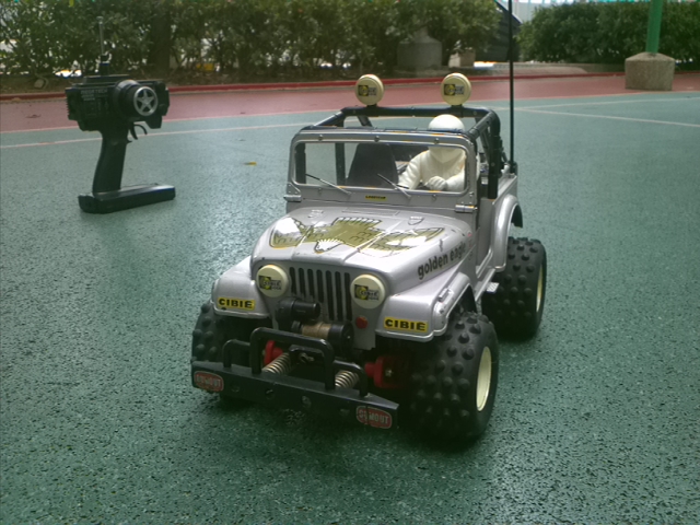 東京マルイMarui 1/10 Jeep CJ-7 Golden Eagle Super Wheelie - 懷舊