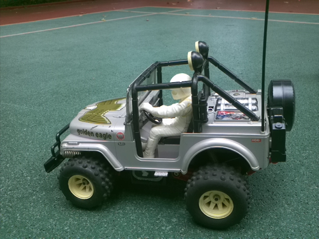 東京マルイMarui 1/10 Jeep CJ-7 Golden Eagle Super Wheelie - 懷舊