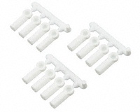 73381 Heavy Duty 4-40 Rod Ends, White, 12 pcs. (USD 4.95).jpg