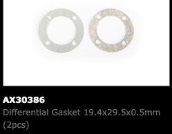 AX30386 Differential Gasket 19.4x29.5x0.5mm