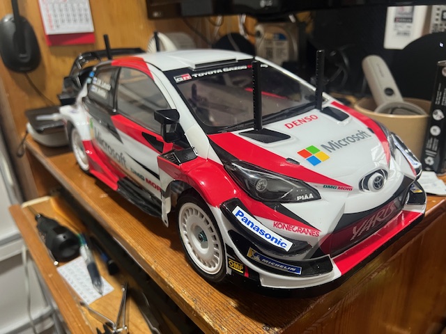 TT02 Long Damper WRC + Toyota GAZOO Yaris WRC