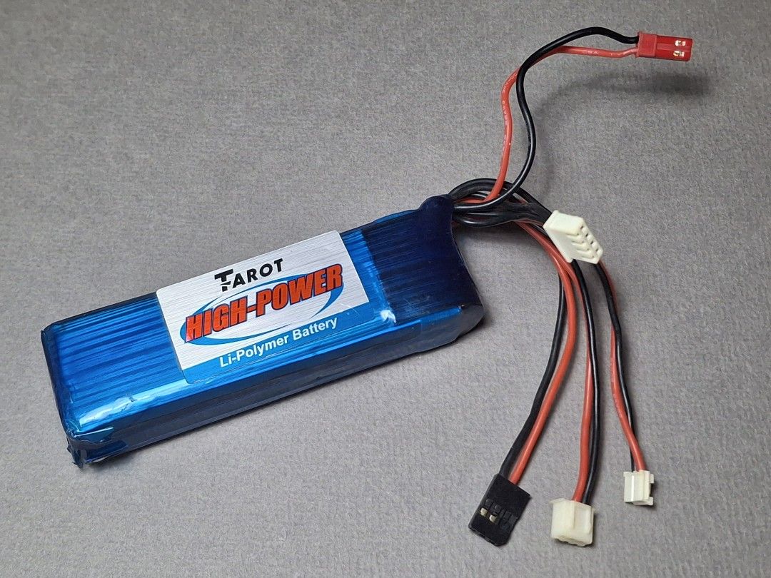 Tarot 3s 11.1v 2200mah Li-Po 鋰電 遙控器 電池 $30