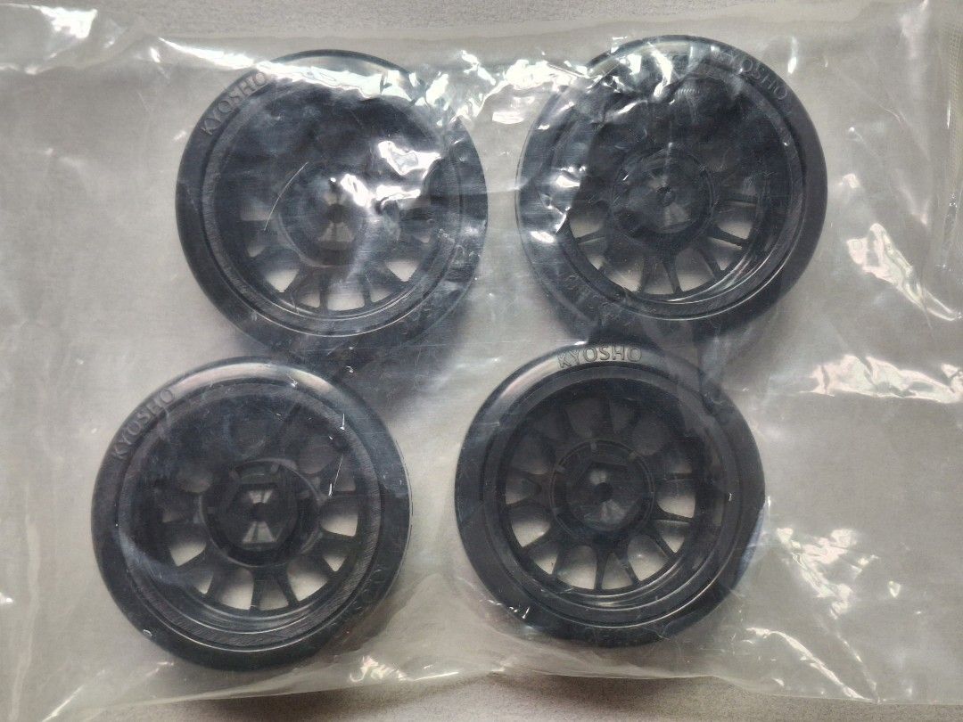 Kyosho 京商 1/10 Drift car wheels 飄移車呔 4件 全新 $120