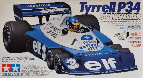 Tamiya Tyrrell P34 6-wheeler #49154