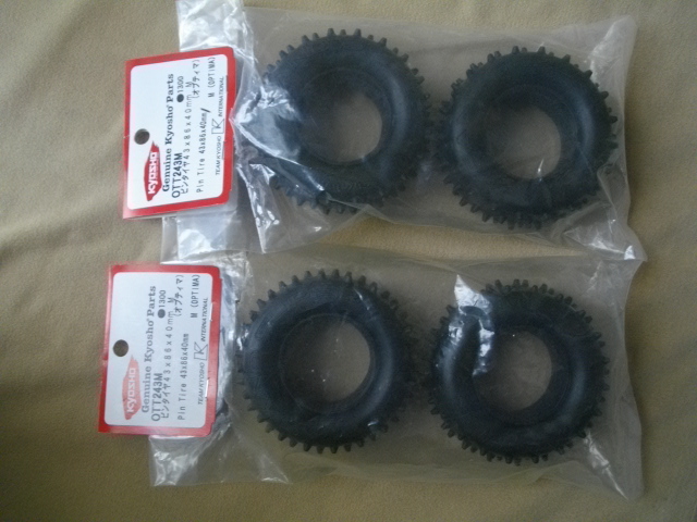 Kyosho optima 車呔四條(OTT243M)