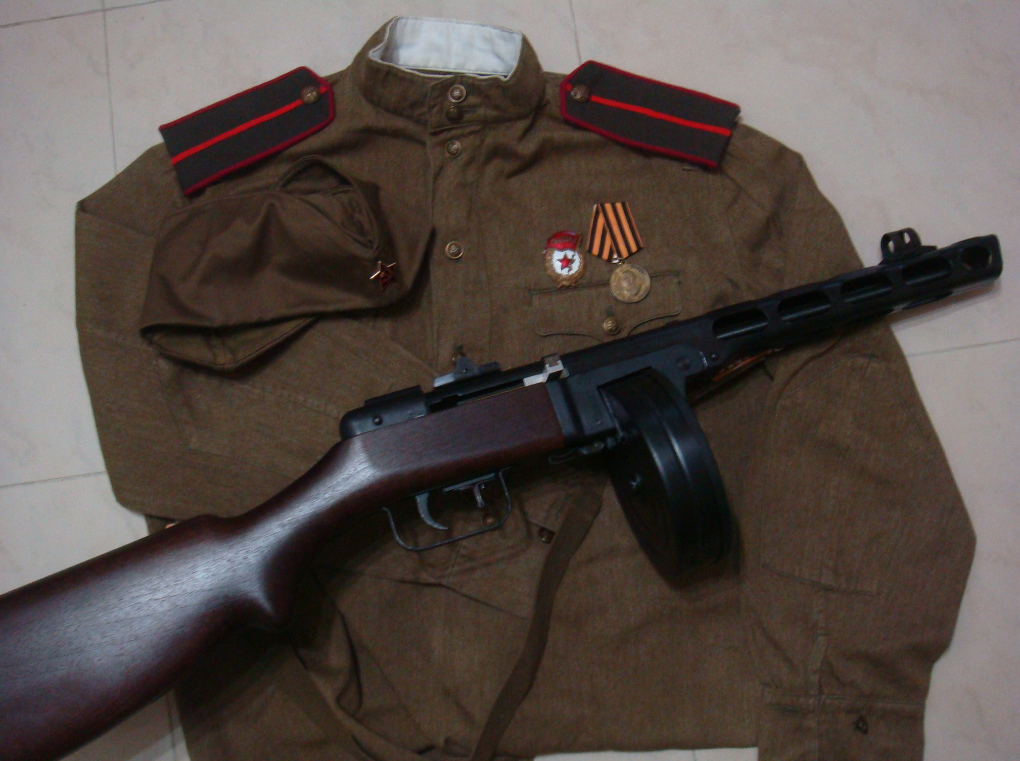 ppsh-41 冲锋枪 到手 !